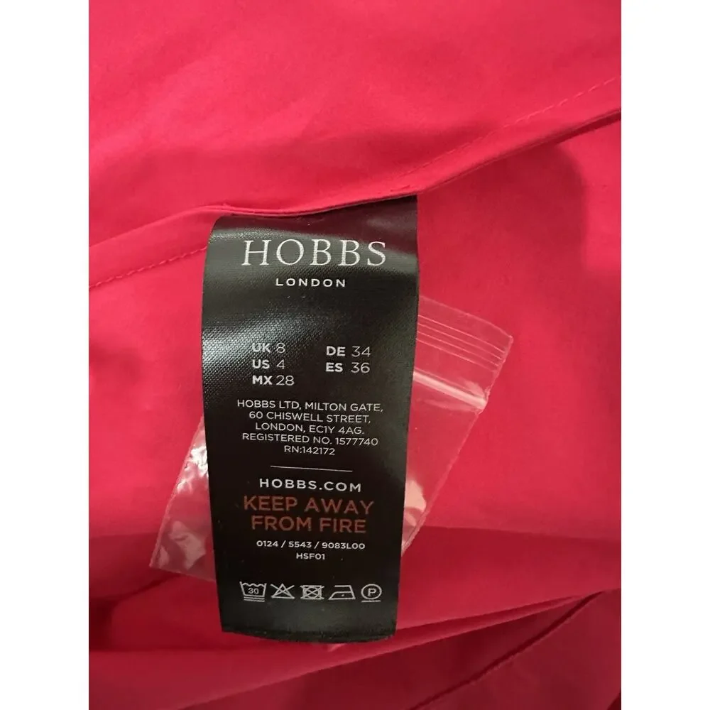 HOBBS LONDON Tarianna Dress Size 4 - Picture 10 of 13